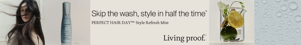 Living proof Perfect Hair Day Style Refresh Mist mit dem Slogan Skip the wash, style in half the time.