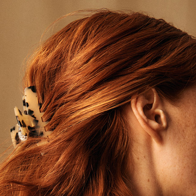 Kupferfarbene Haare